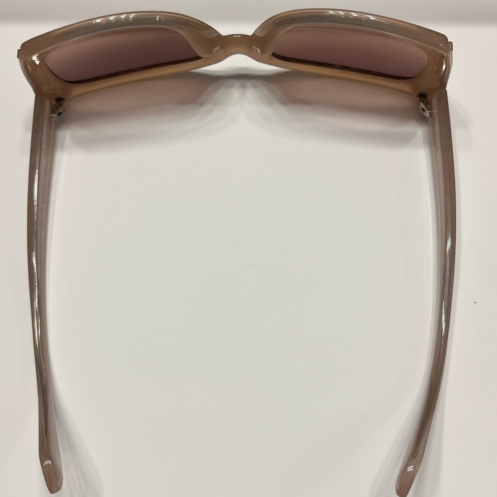 Guess Beige Cat-Eye Sunglasses with Pink Gradient Lenses - Picture 6 of 8